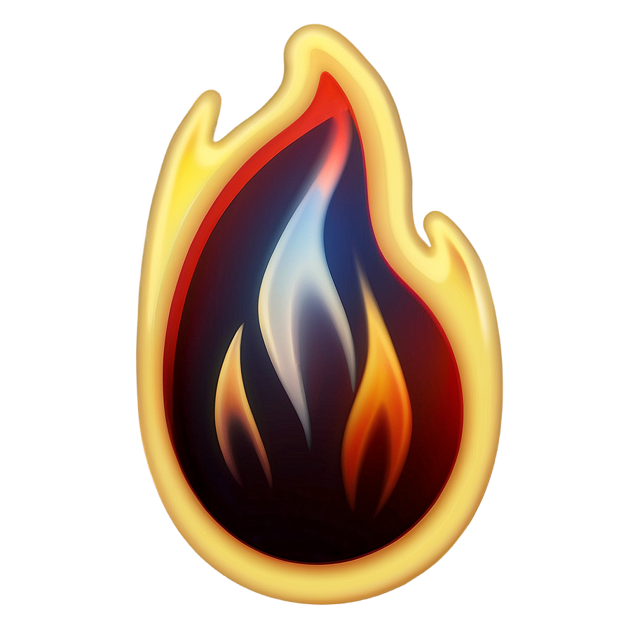 Blaze Fire Emoji Symbol Png 05042024 PNG Image