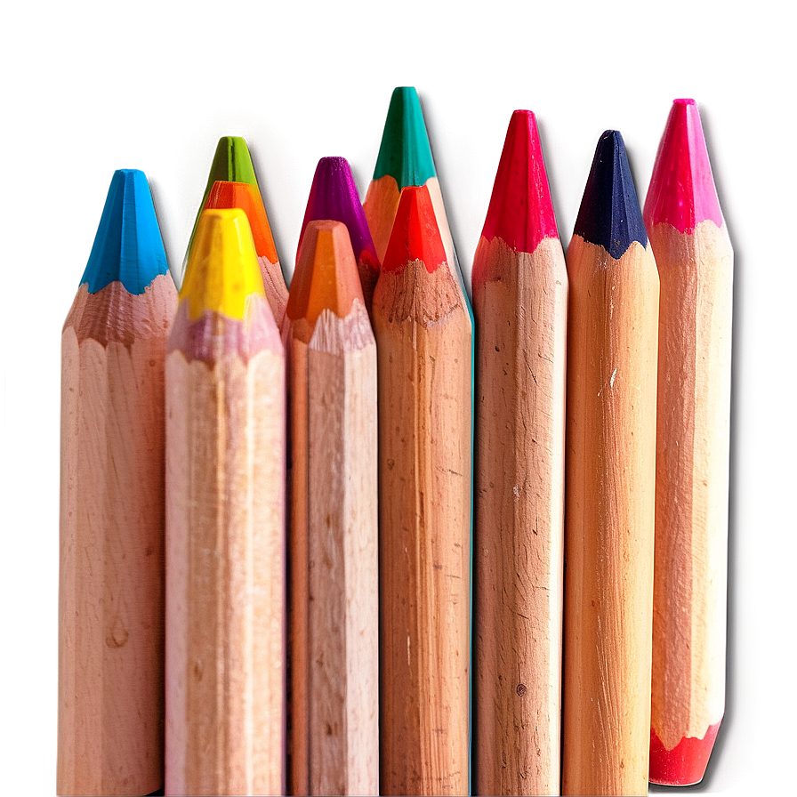 Blendable Colored Pencils Png Ryh PNG Image