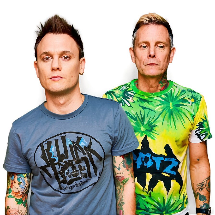 Blink-182 Reunion Announcement Art Png 54 PNG Image