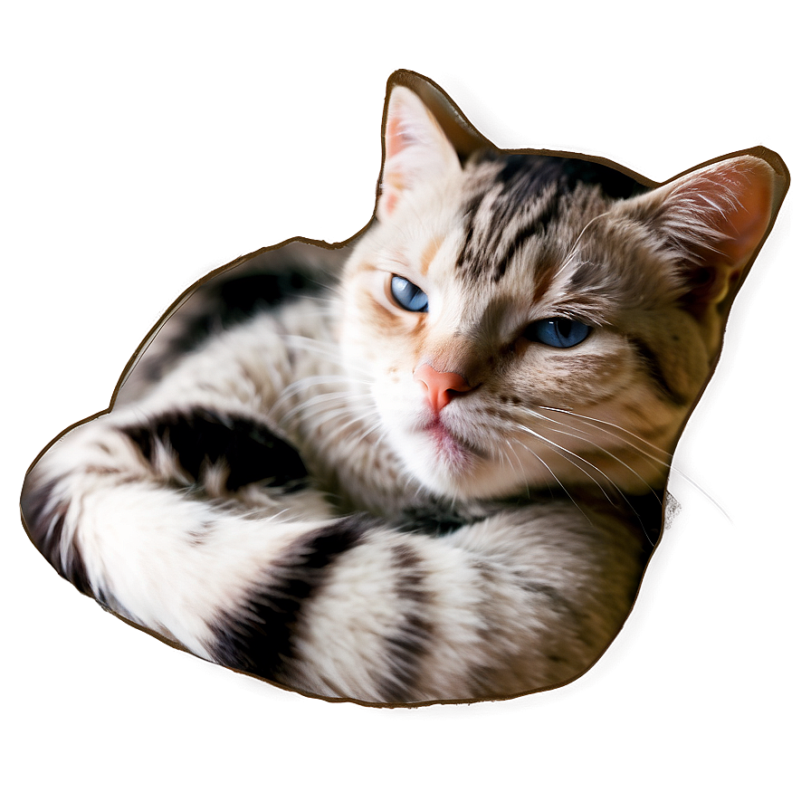 Blissful Kitty Cuddle Png 94 PNG Image