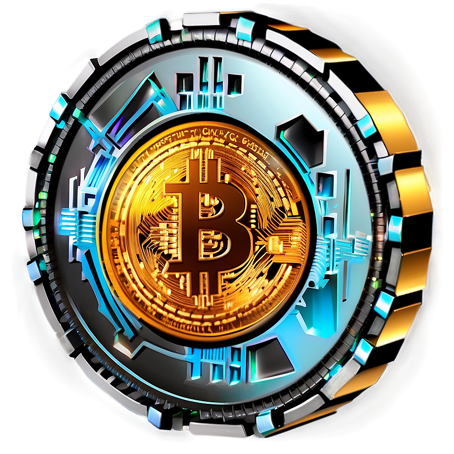 Blockchain And Cryptocurrency Png Hbf67 PNG Image