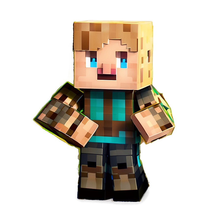 Blocky Minecraft Characters Png Und PNG Image