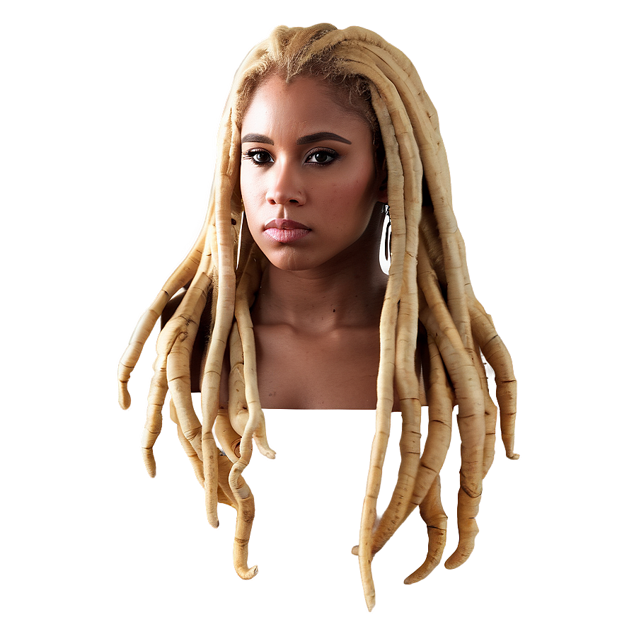 Blonde Dreadlocks Png Ppx79 PNG Image