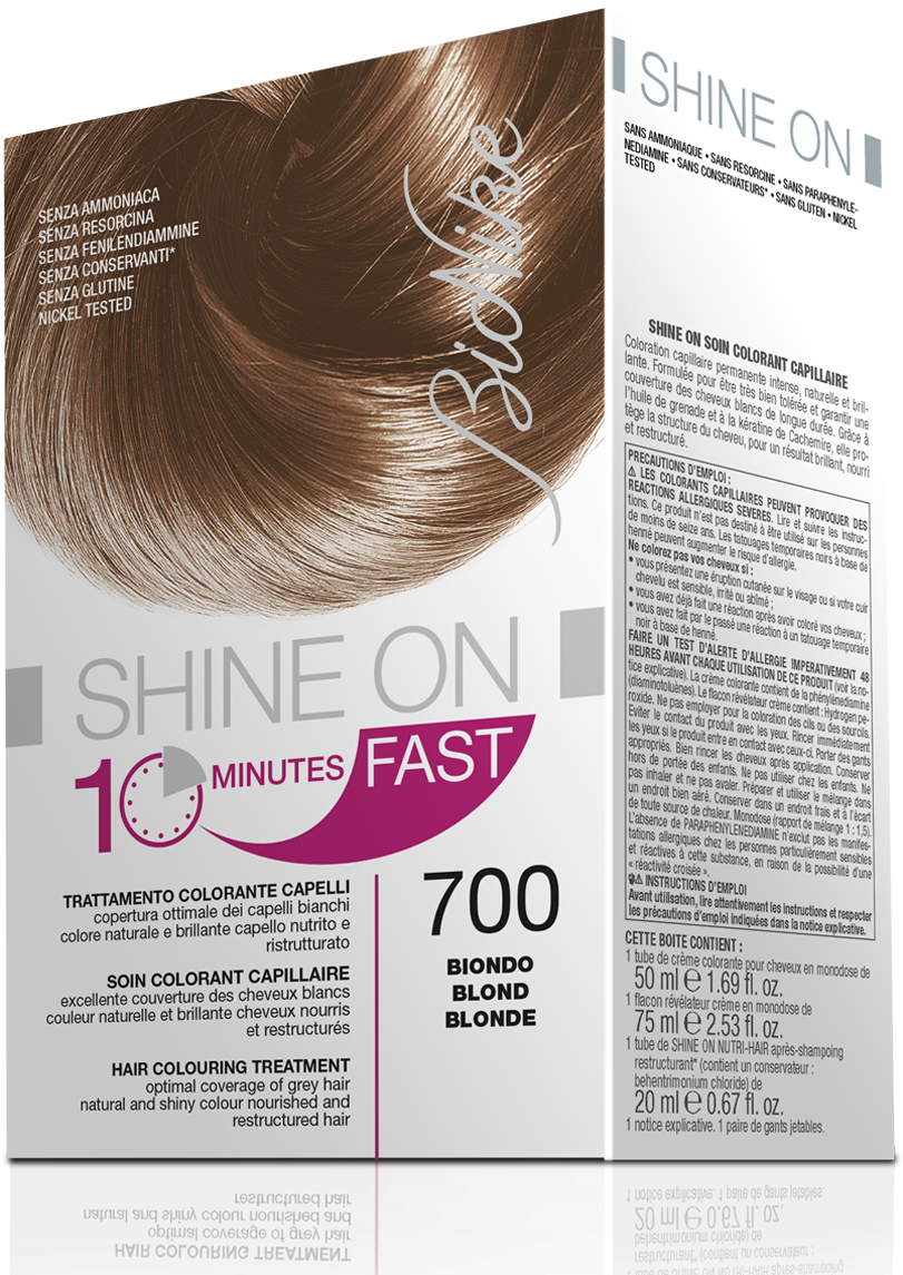 Blonde Hair Color Product Packaging PNG Image