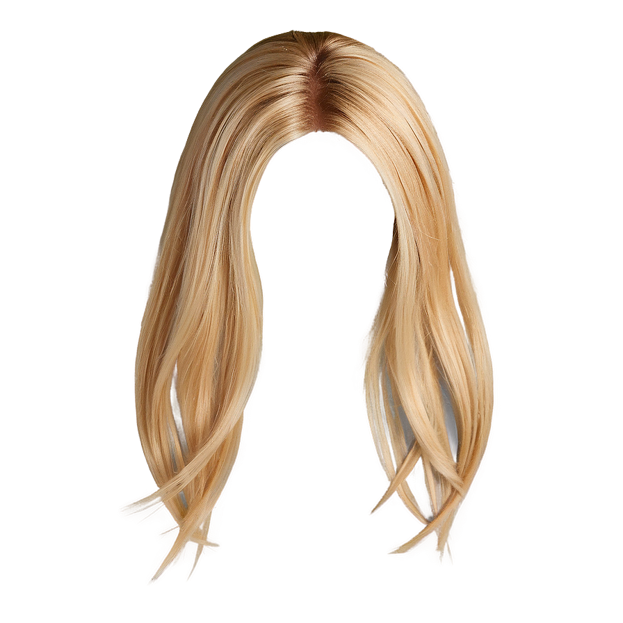 Blonde Hair Extensions Png 20 PNG Image