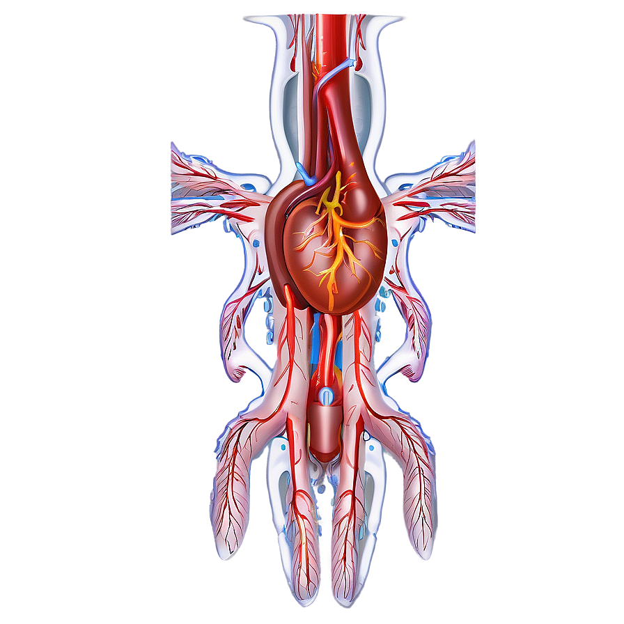 Blood Circulation System Png 27 PNG Image