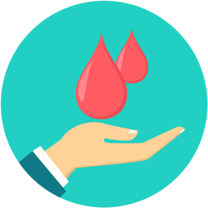 Blood Donation Concept Illustration PNG Image