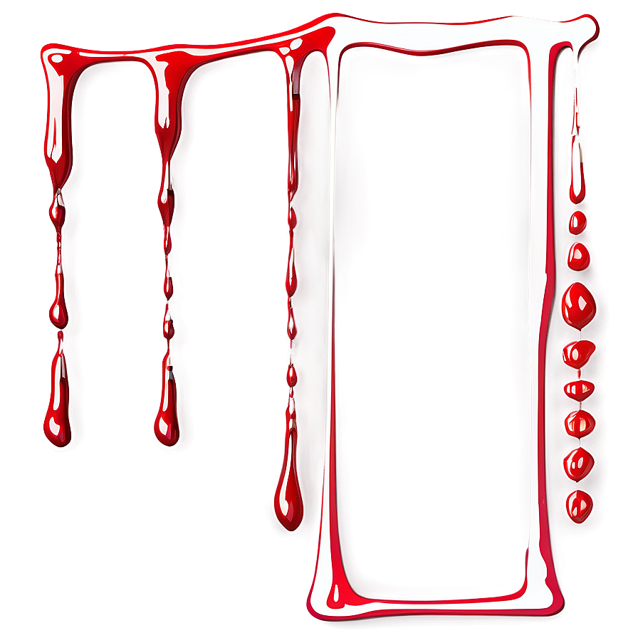 Blood Dripping Border Png 24 PNG Image