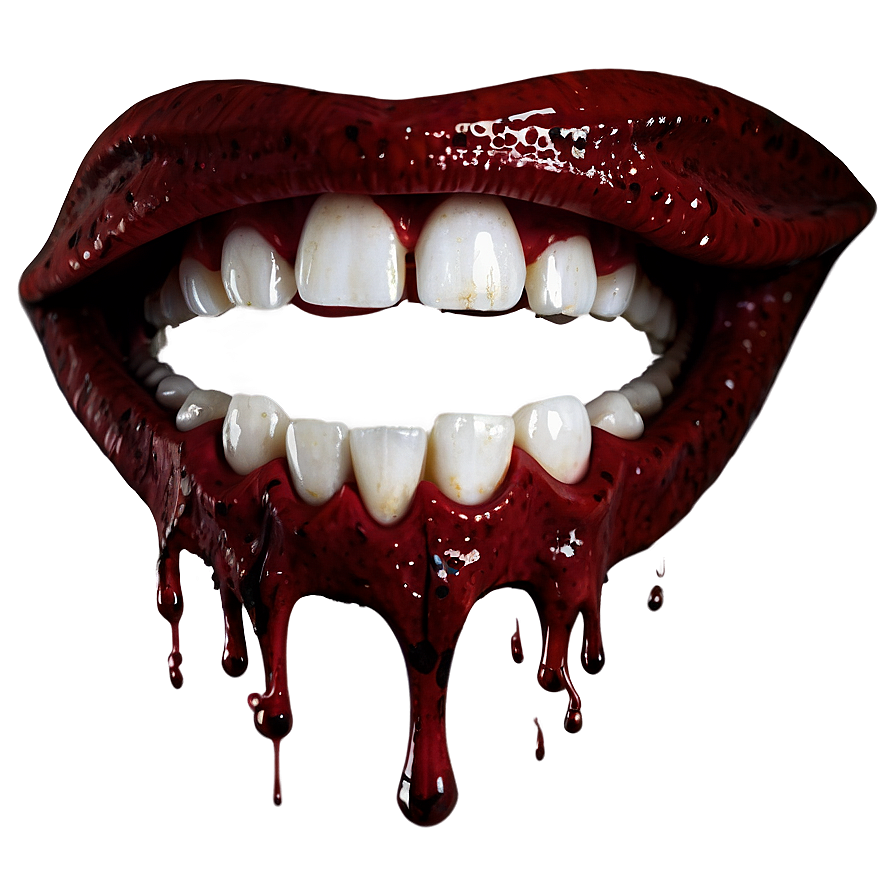 Blood Dripping Fangs Png 25 PNG Image