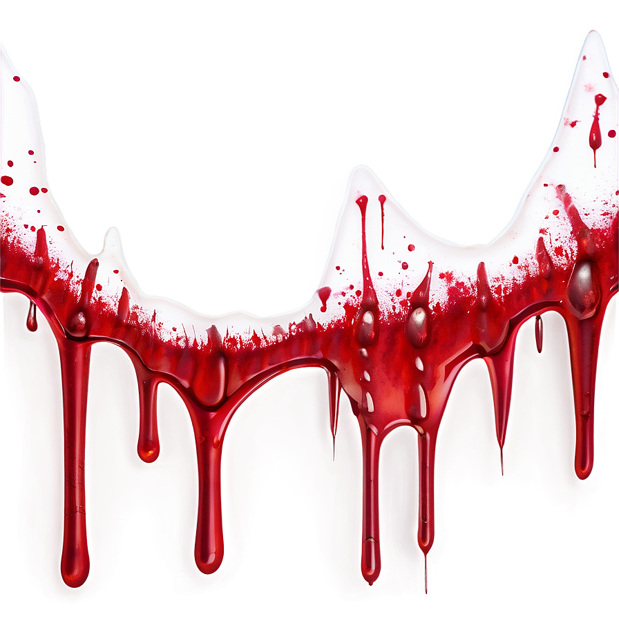 Blood Dripping Pattern Png Tho PNG Image