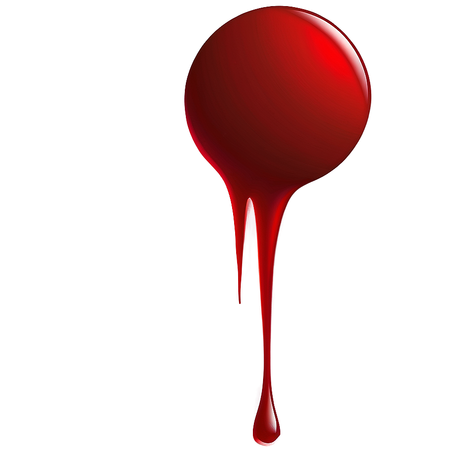 Blood Drop Silhouette Png Cda PNG Image