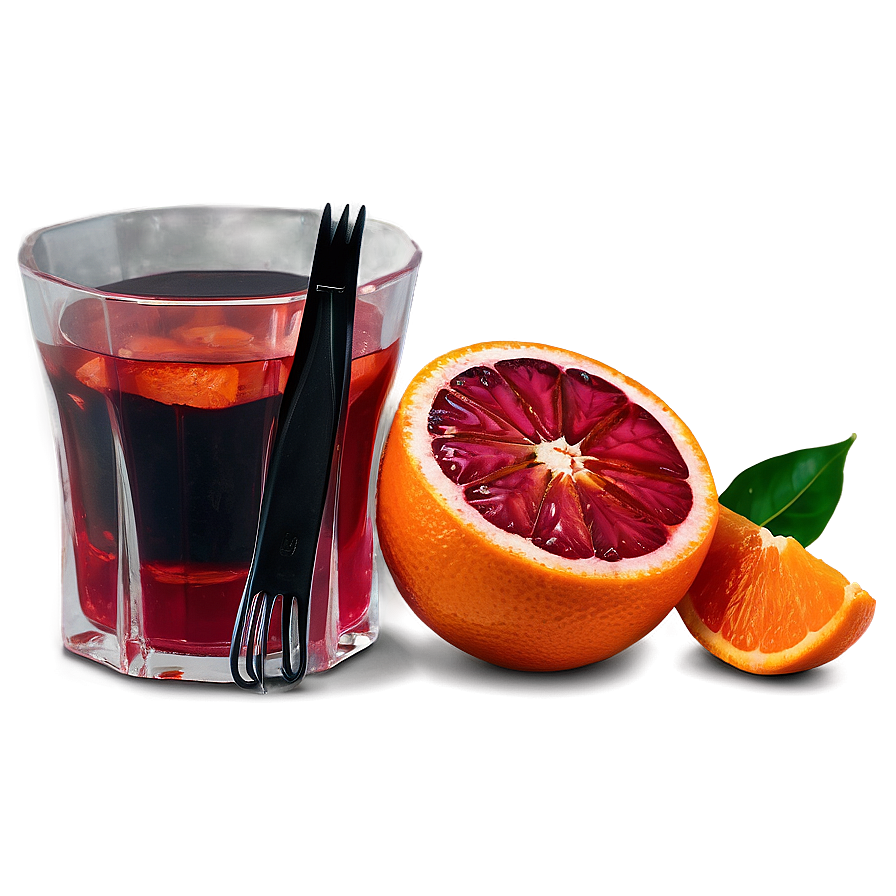 Blood Orange Cocktail Ingredient Png Hvh8 PNG Image