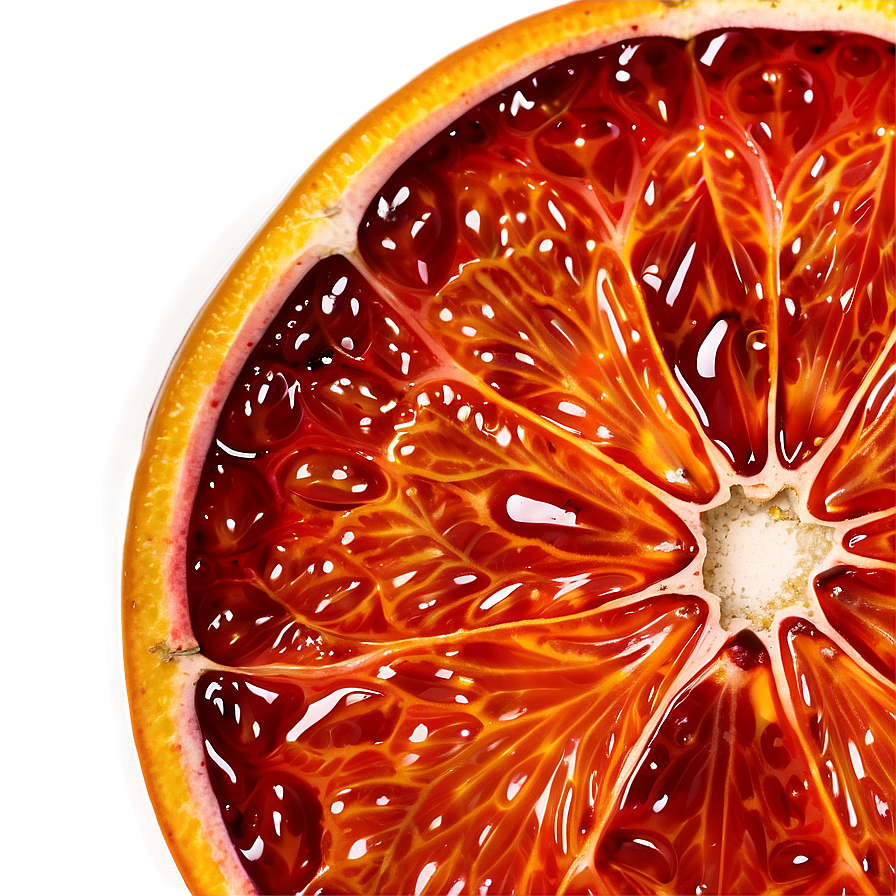 Blood Orange Half Png Bnn PNG Image