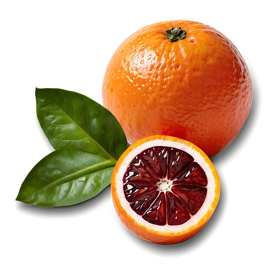 Blood Orange Isolated Png Pur45 PNG Image