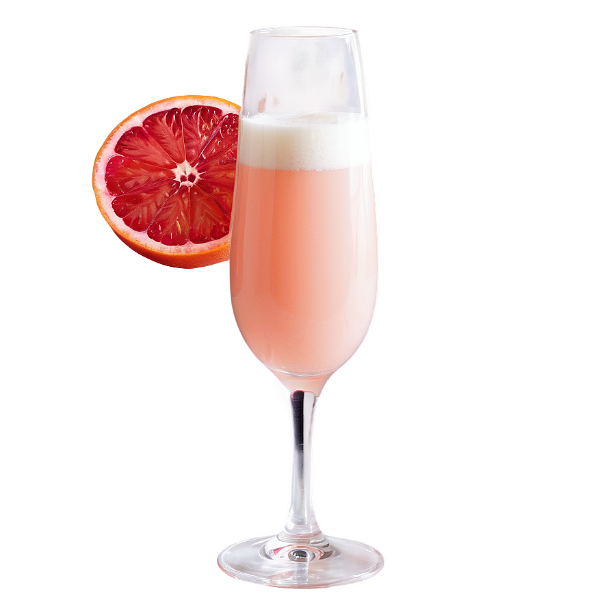 Blood Orange Mimosa Recipe Png Bcl86 PNG Image