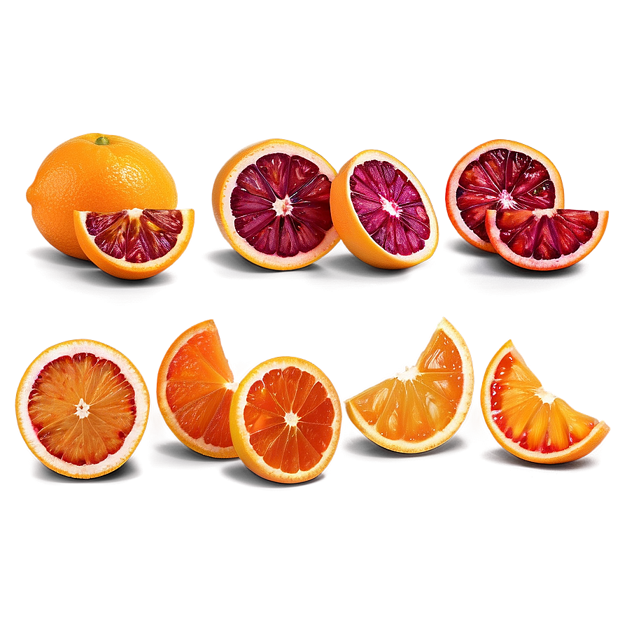 Blood Orange Wedge Png Dnr PNG Image