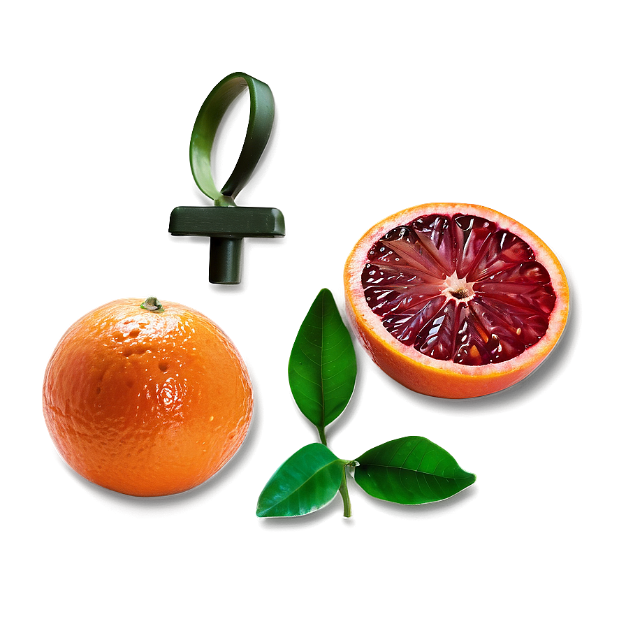 Blood Orange Zest Png 06252024 PNG Image