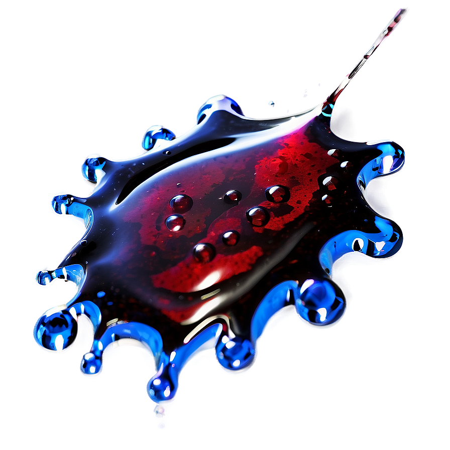 Blood Pool With Droplets Png 06122024 PNG Image