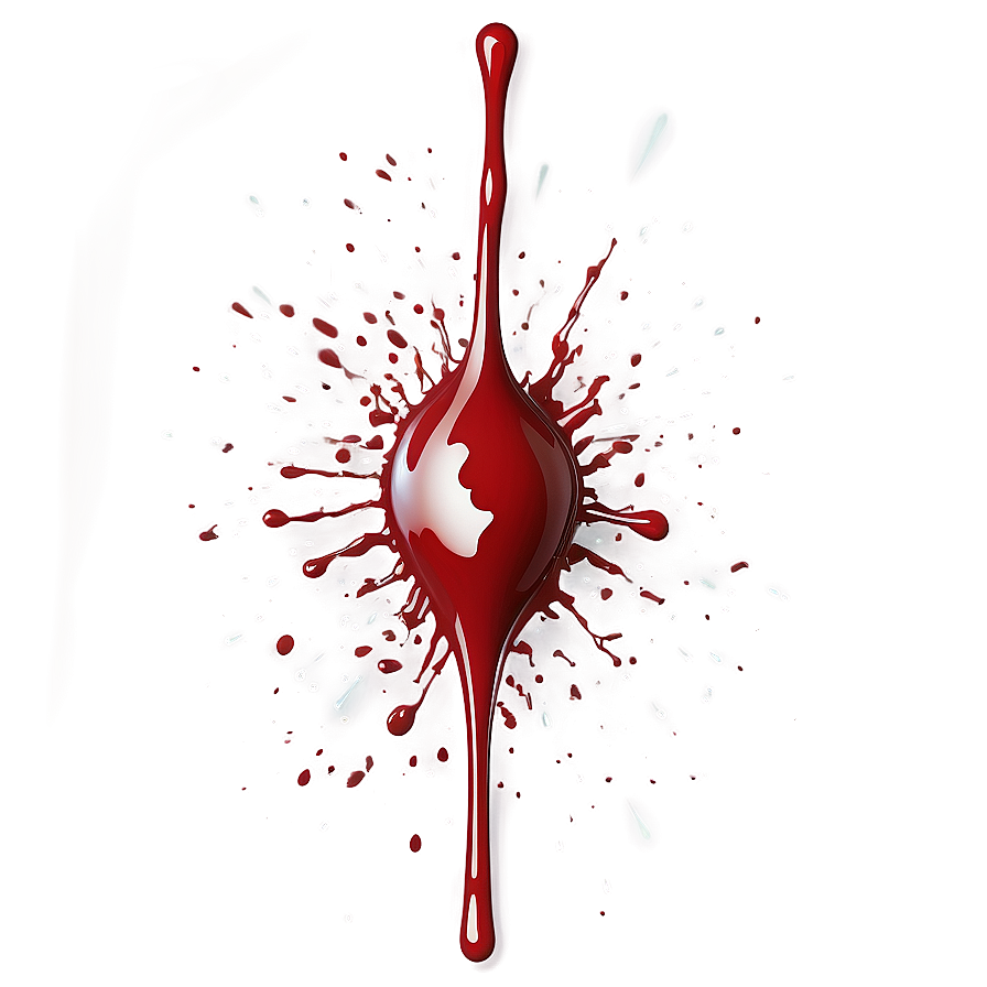 Blood Spatter Design Png 06122024 PNG Image