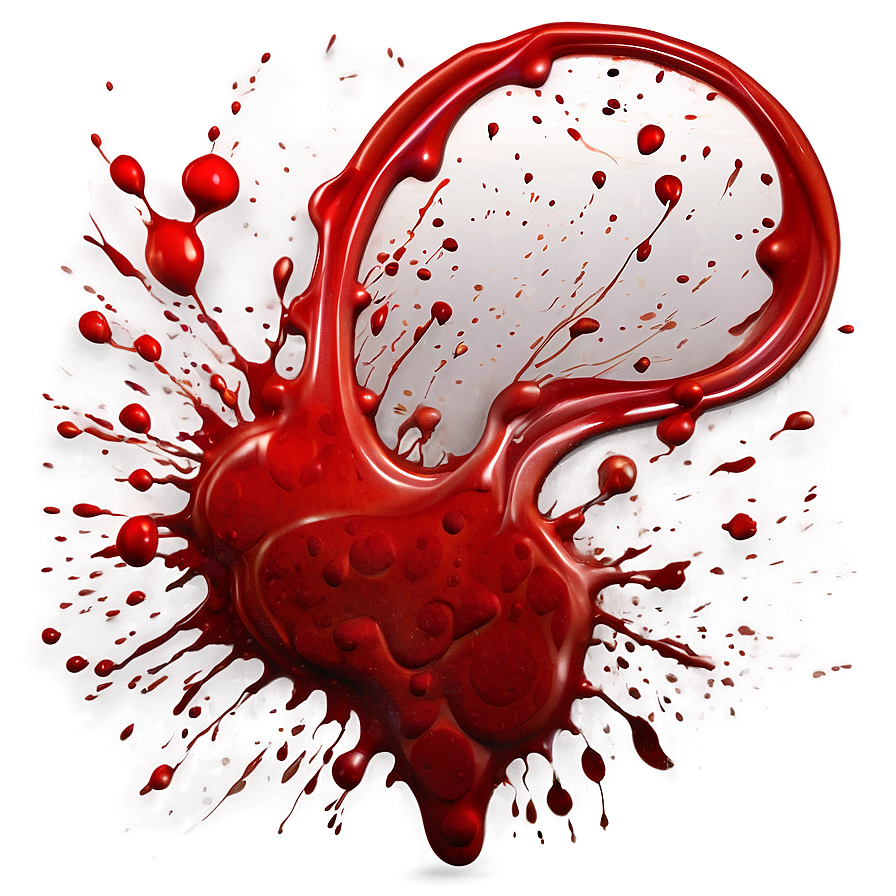 Blood Spatter For Designers Png 38 PNG Image