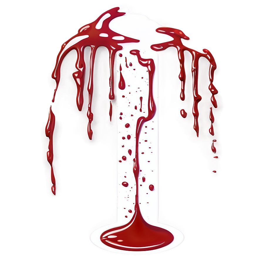 Blood Spatter Outline Png Teu PNG Image