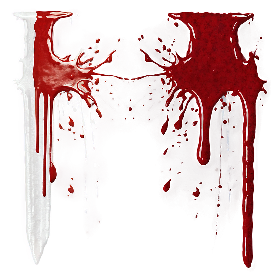 Blood Splatter Art Transparent 45 PNG Image