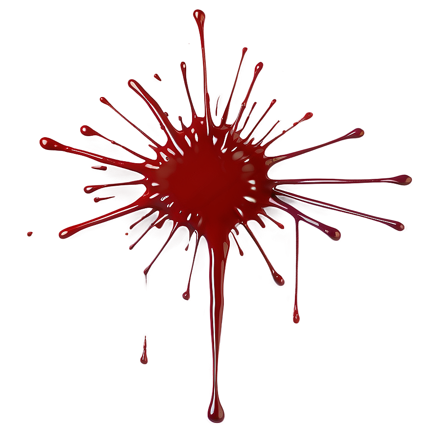 Blood Splatter B PNG Image