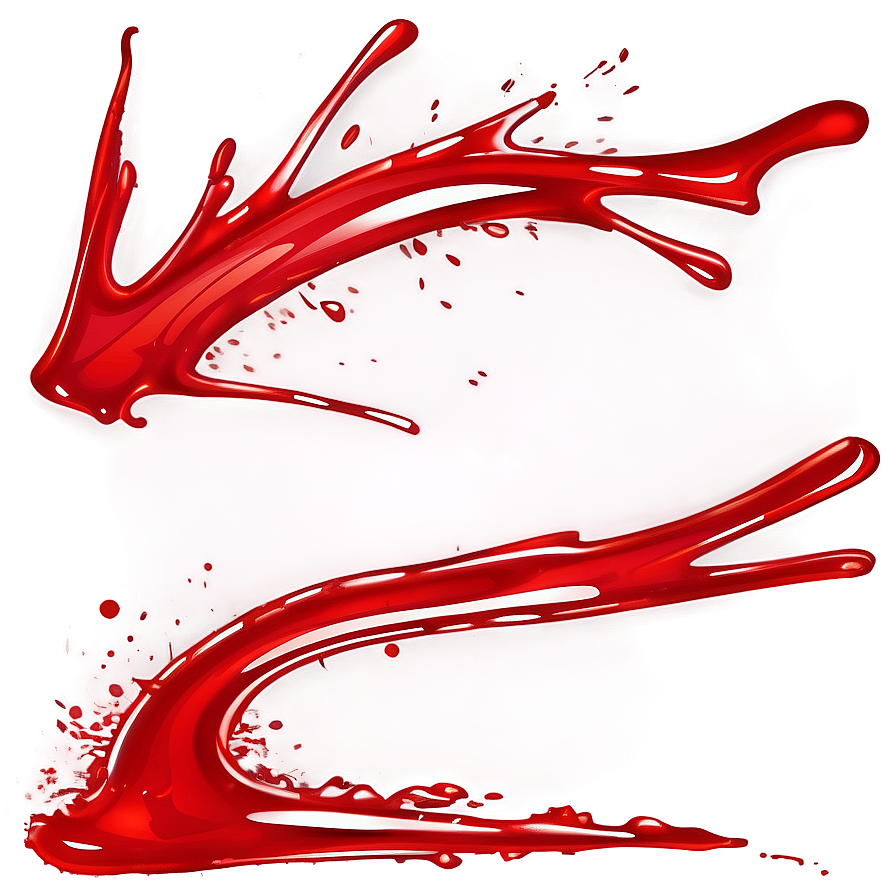 Blood Splatter Clipart Png Bju51 PNG Image