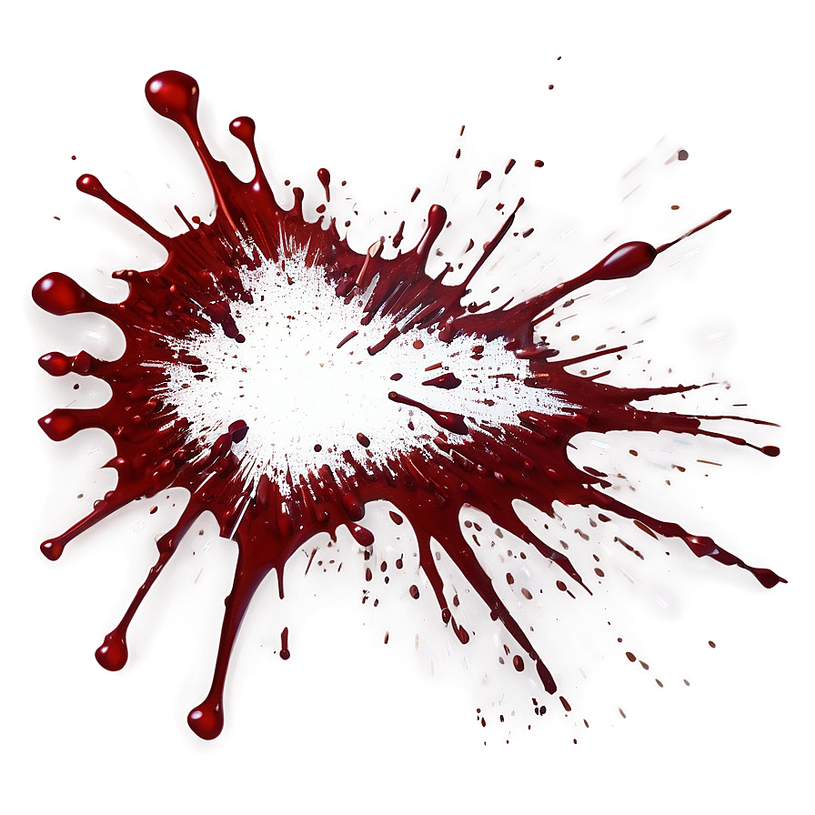 Blood Splatter For Digital Artists Png Trj12 PNG Image