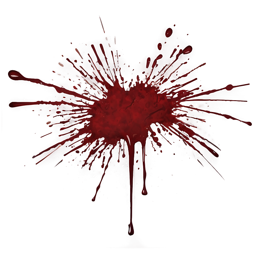 Blood Splatter For Movie Effects Png Ruv50 PNG Image