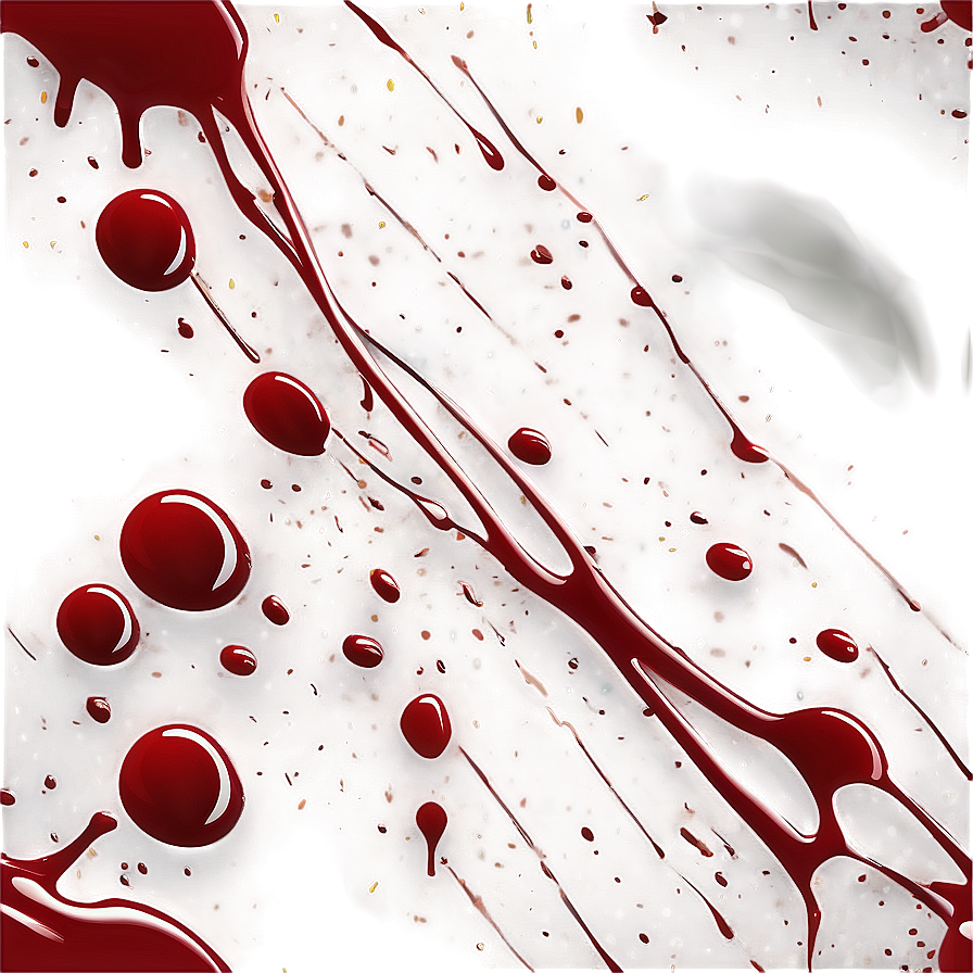 Blood Splatter Pattern Png Han PNG Image