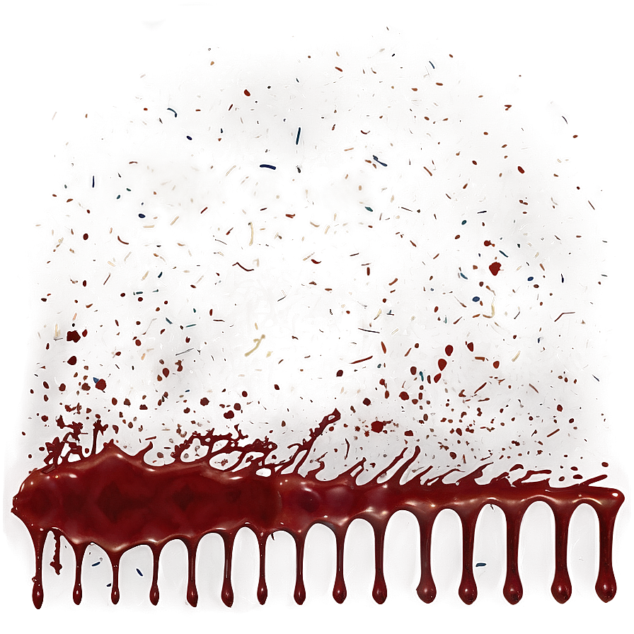 Blood Splatter Png For Editing 05262024 PNG Image