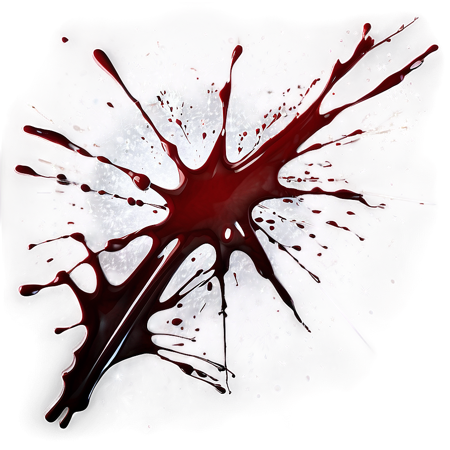 Blood Splatter Png For Website Design 05262024 PNG Image