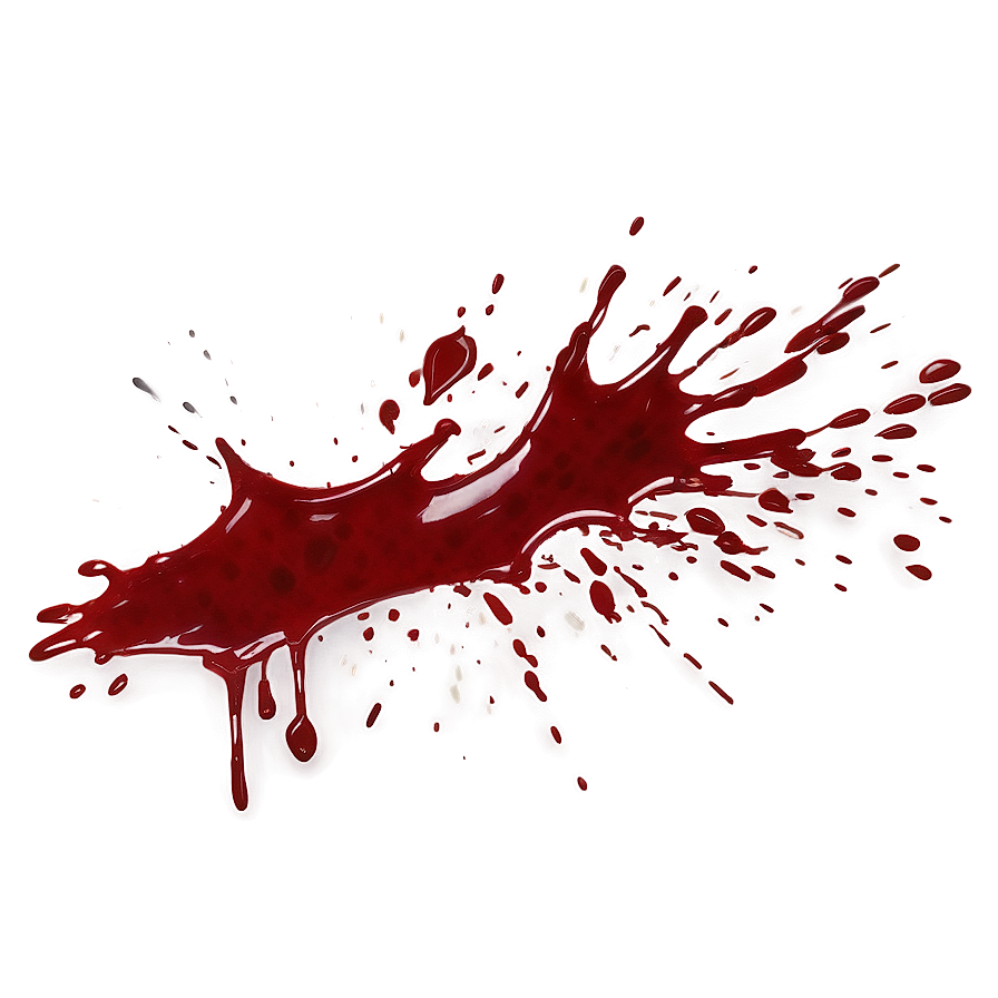 Blood Splatter Splash Png Mgh PNG Image