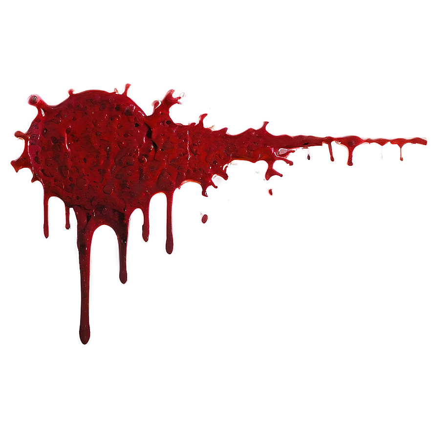 Blood Splatter Transparent Background 05262024 PNG Image