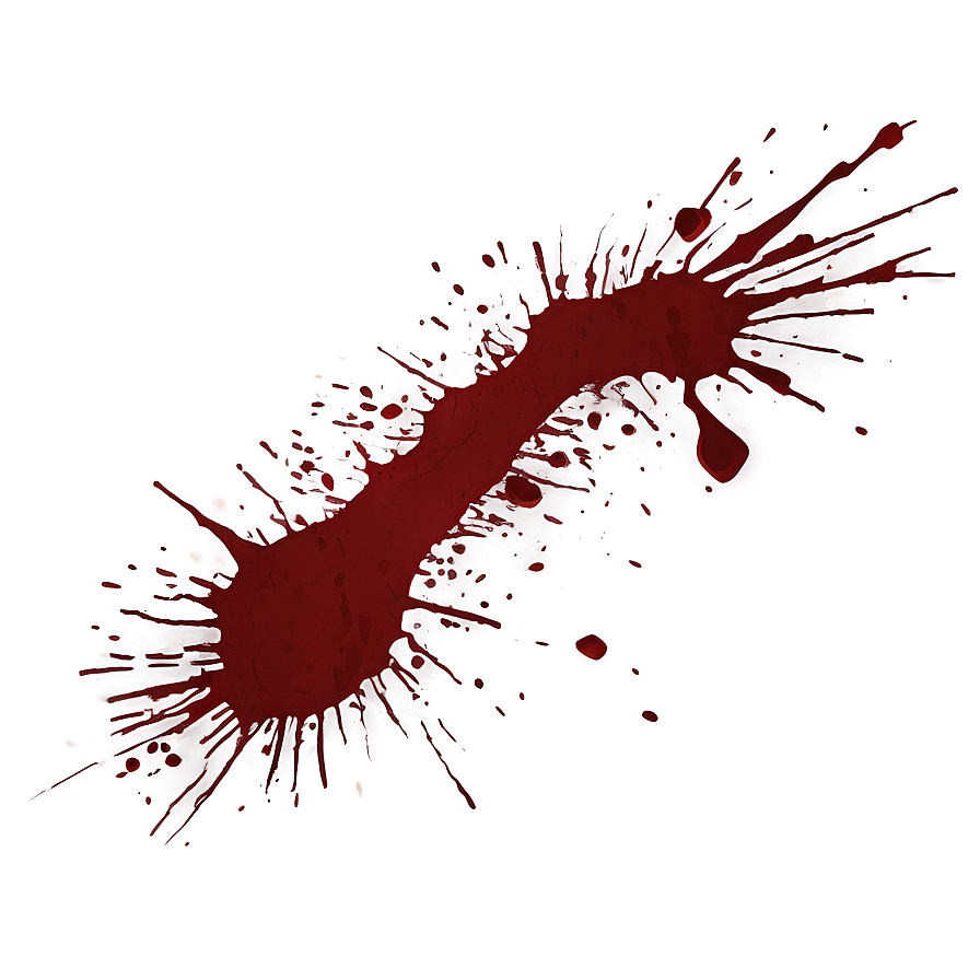 Blood Splatter Transparent Illustration Ubj55 PNG Image