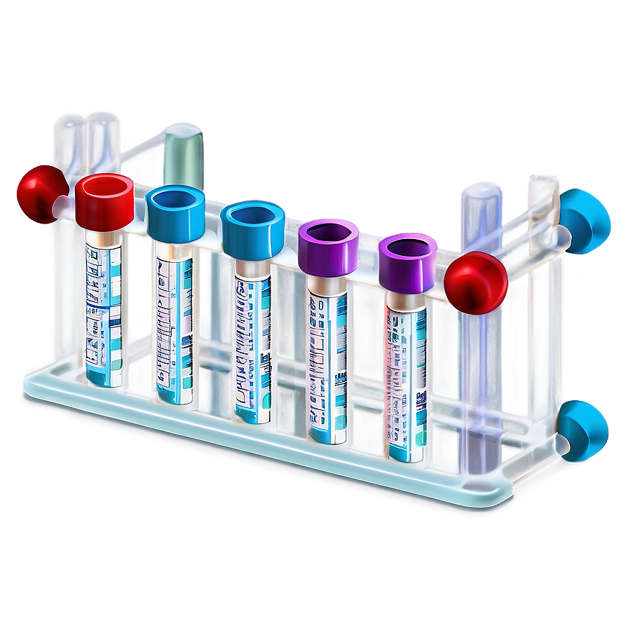 Blood Test Tube Rack Png Upk PNG Image