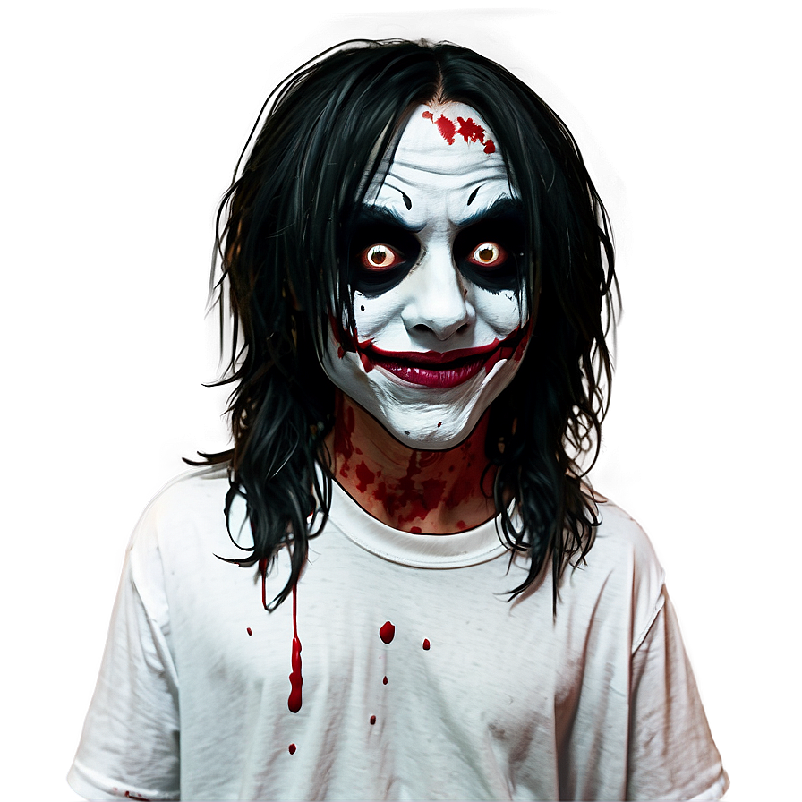 Bloodied Jeff The Killer Appearance Png 06252024 PNG Image