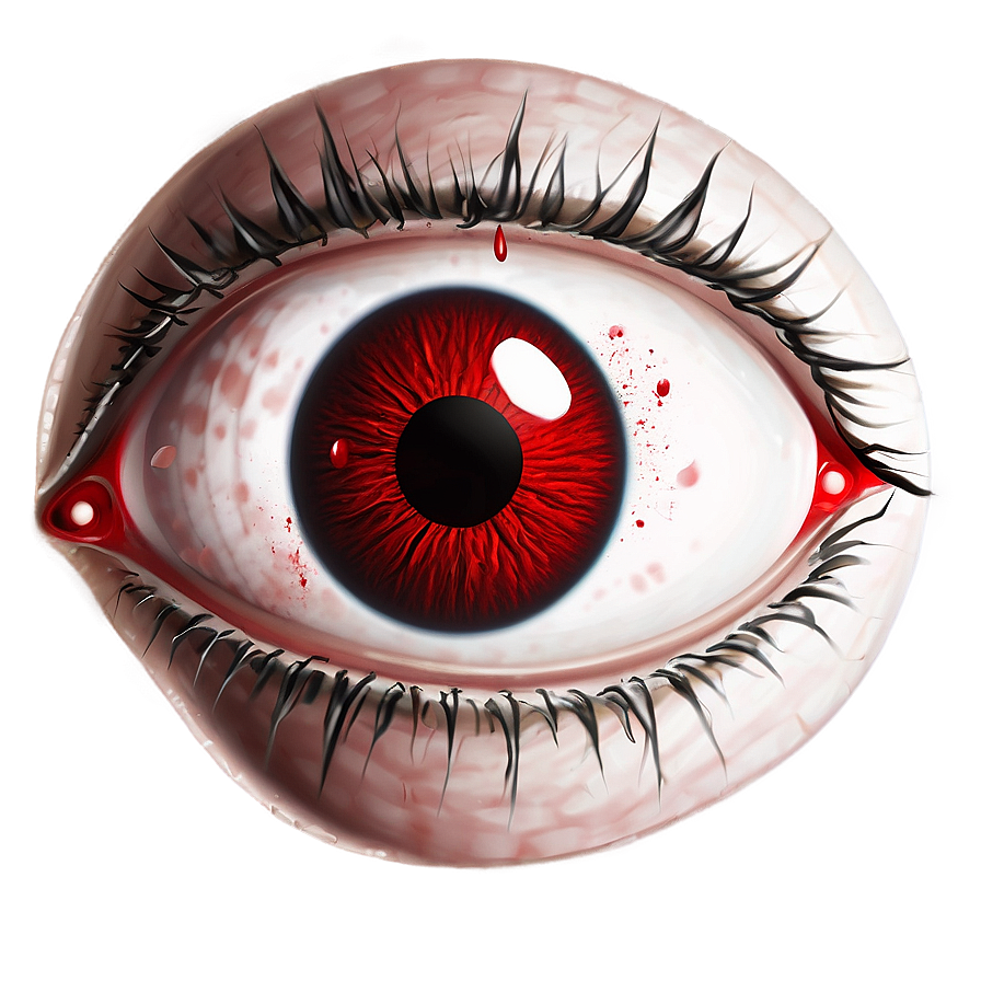 Bloodshot Eye Medical Illustration Png 06272024 PNG Image