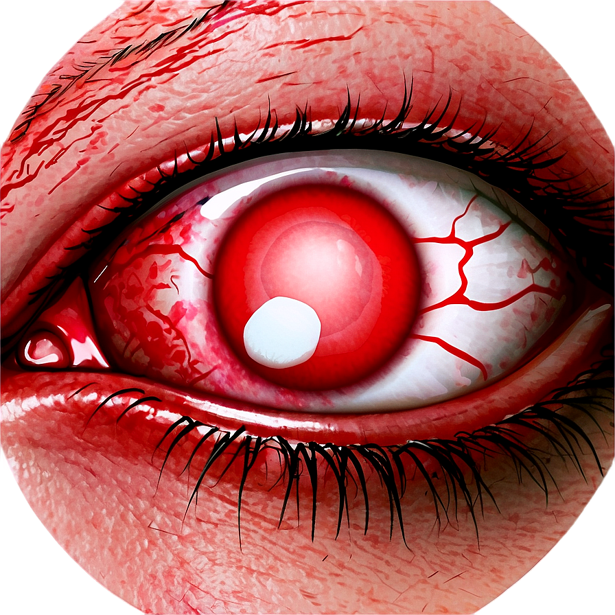 Bloodshot Eyes Detail Png Dyf95 PNG Image