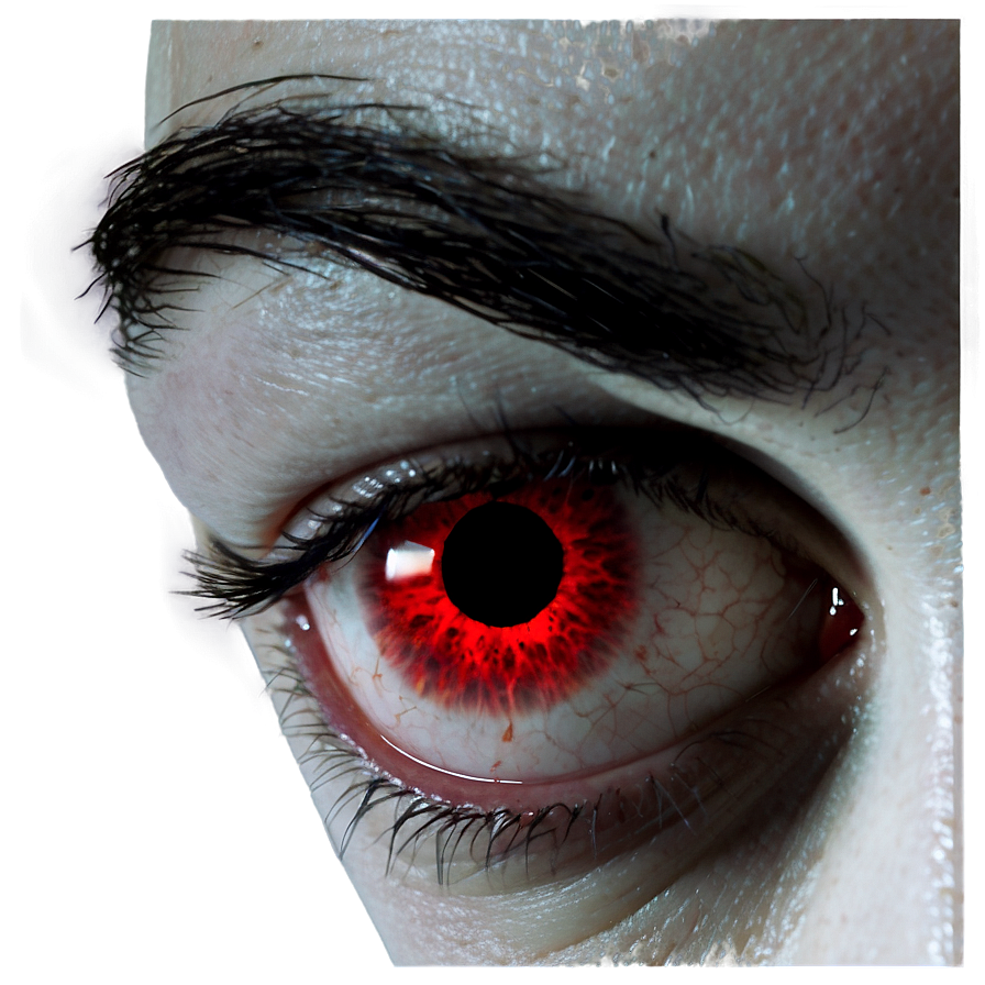 Bloodshot Eyes Horror Scene Png 95 PNG Image