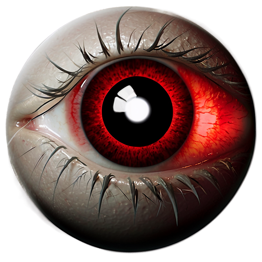 Bloodshot Eyes In Darkness Png 93 PNG Image