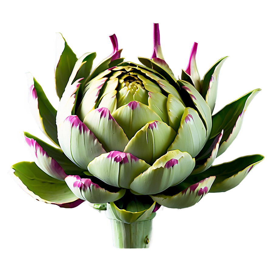 Blooming Artichoke Png Gtg90 PNG Image