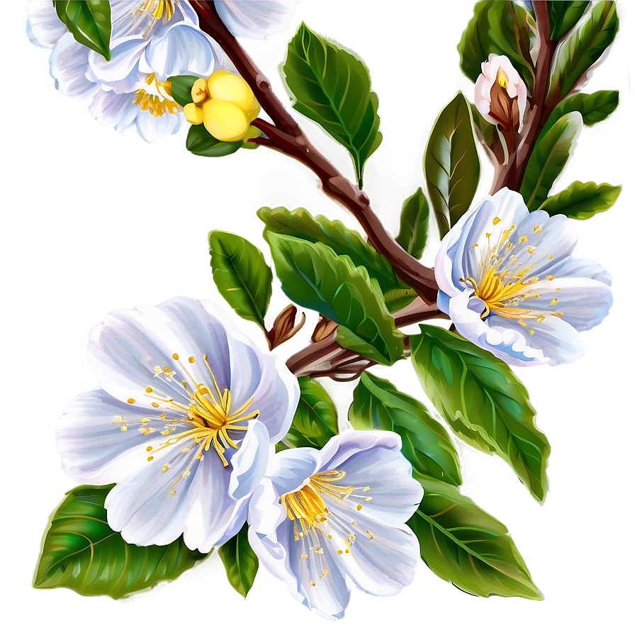 Blooming Blossom Png Dhb PNG Image