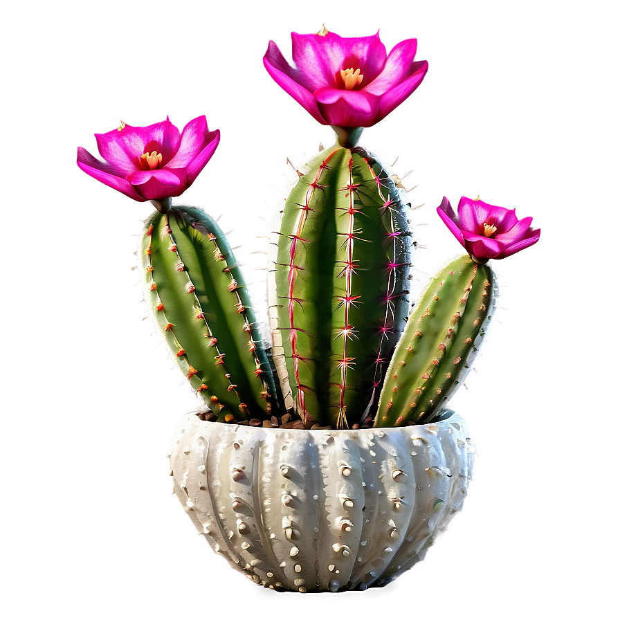 Blooming Cactus Png 04292024 PNG Image