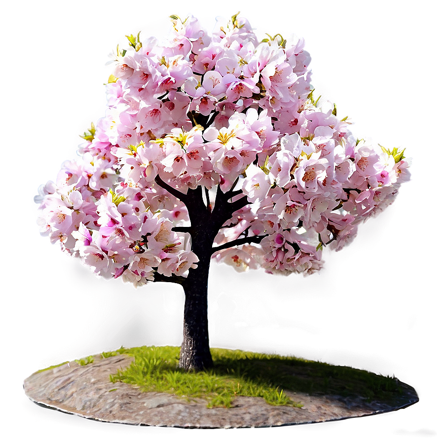 Blooming Cherry Tree Png Jld38 PNG Image