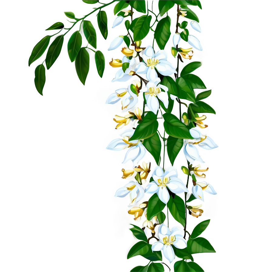 Blooming Jasmine Vine Png 34 PNG Image