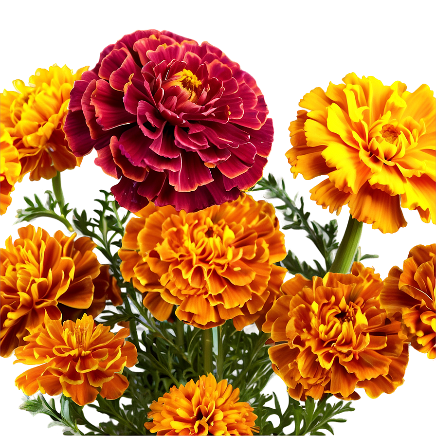 Blooming Marigold Png 06112024 PNG Image