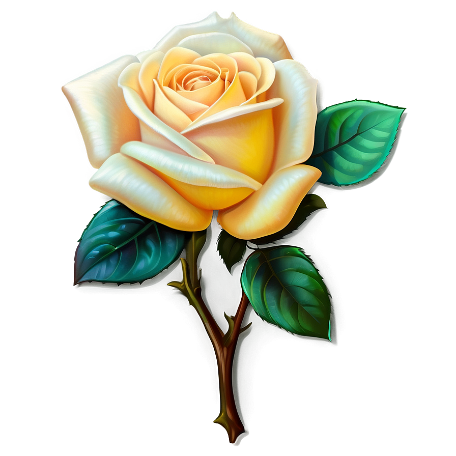 Blooming Rose Sticker Png Uoq PNG Image