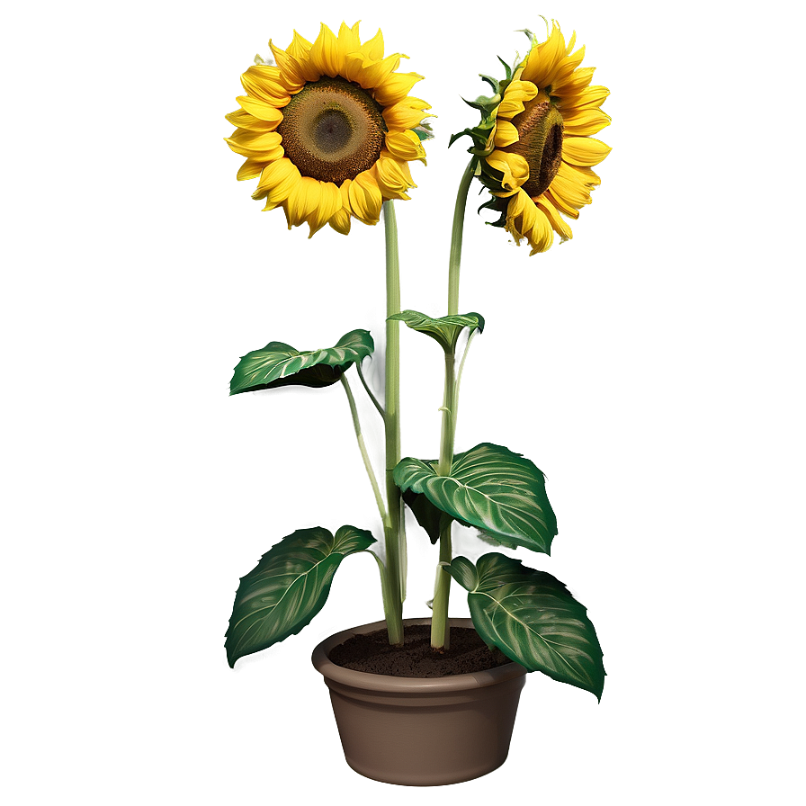 Blooming Sunflower Garden Png 13 PNG Image